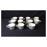 11 Currier & Ives Coffee Cups
