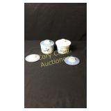 Currier & Ives Sugar 2 Extra Lids