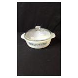 Currier & Ives Glasbake Casserole Dish