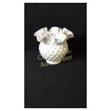 Fenton Milk Glass Vase
