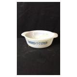 Currier & Ives Glasbake Dish