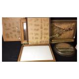 Assorted Picture Frames, Wood Framed Picture,