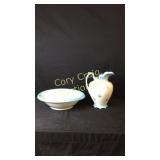 Wash Bowl & Pitcher
