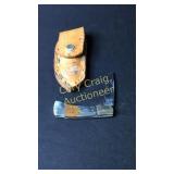 2 1/2" Parker Frost Lock Back Metal & Hedge Wood