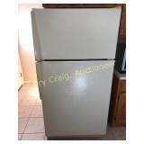 Amana Refrigerator with top freezer, 66”T, 32”W, 2