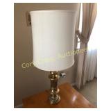 Matching pair of nice brass lamps