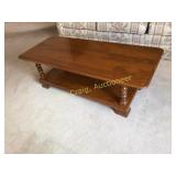 Ethan Allen hard rock Maple coffee table