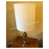 Matching pair of nice brass table lamps