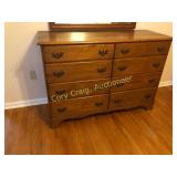 Sprague Carleton” Hard rock maple dresser, QUALITY
