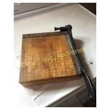 Old Ingento paper cutter