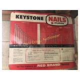 Metal “Keystone” Advertising sign