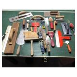 Concrete, painter and plaster tools