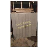 Compost Ou Door Patio Table With Wood Legs