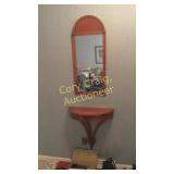 Hekman Wall Shelf and Mirror