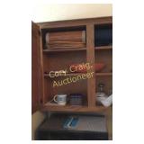 Assorted Items In Cabinet Indoor Grill, Food