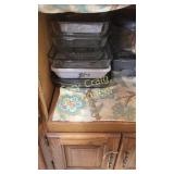 Assorted Bake Ware, Cookie Sheets, Roast Pan