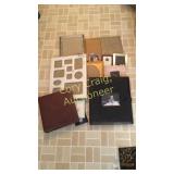 Assorted Picture Frames and Photo Albums