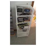 Assorted Cd with Plastic Storage 2 Wire Stand
