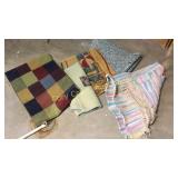 Assorted Throw Rugs