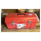 Plastic Tool Box With Tools