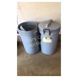 2 Yard Waste Trash Cans