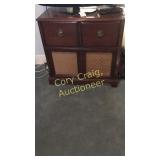 Silvertone Victrola 18" D x 3