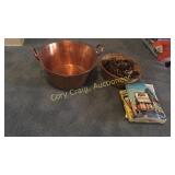 Copper Pot With Misc