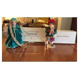 Rapunzel Doll & Little Girl And Her Doll