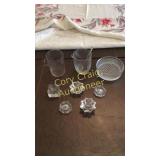Assorted Clear Glass