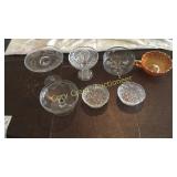 Clear Glass, Carnival Glass