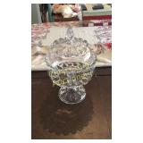 Clear Glass Candy Dish