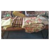 Afghan, Throw Blanket, Old Quilt, Hangers