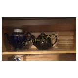 Hall Coffee Pots, Glasbake Dish