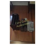 Magazine Rack, Old Milk Bottles With Holder,