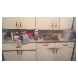 Contents Of Counter Top In The Basement