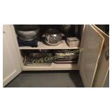 Contents Of Underneath Cabinets In The Basement