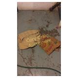 Military Bag With Potato Sacks