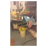 Contents Of Corner Next To Stairs