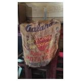 Old Burlap Potato Sack