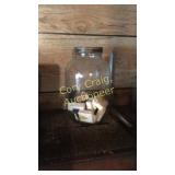 Glass Jar With Lid Old Soap