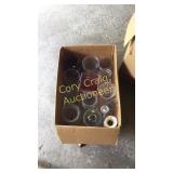 Glass Ware, Baskets And Stuffed Animals