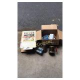 Snackmaster Dehydrator, Brass Blow Torch, Water