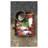 Flower Sifter, Budweiser Glass Ware, Cake Knife