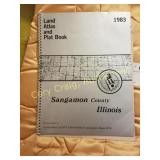1983 Sangoman County Illinois Land And Plat Book