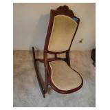Rosewood Fold Up Rocker