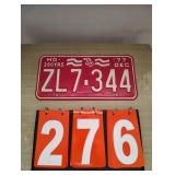 MO 200yeqr License Plate