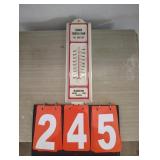 Rankin Funeral Home Thermometer
