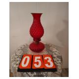Fenton Oil Lamp 15"