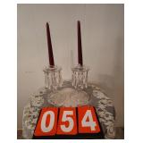 Prism Candle Holders 9"