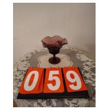 Fenton Stemed Vase 5"
